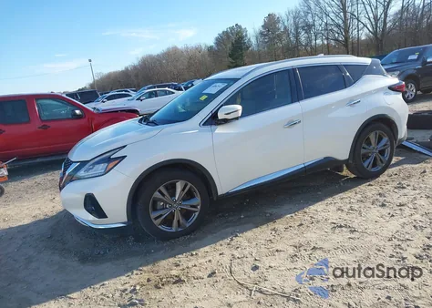2019 Nissan Murano Platinum from USA, damaged, VIN 5N1AZ2MS2KN158164